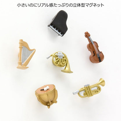 Midori 49874006 Magnetic Mini Orchestra A, Pack of 6