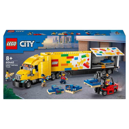 LEGO City Delivery Truck set with packaging on a white background