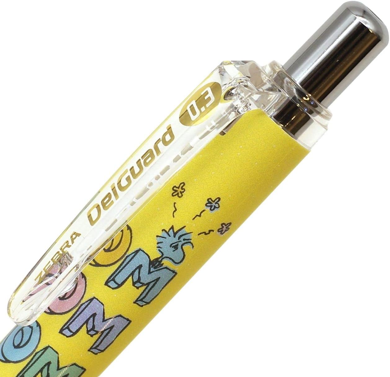 Zebra P-MAS85-SN3-G Delgard Snoopy Mechanical Pencil, 0.3mm, Green