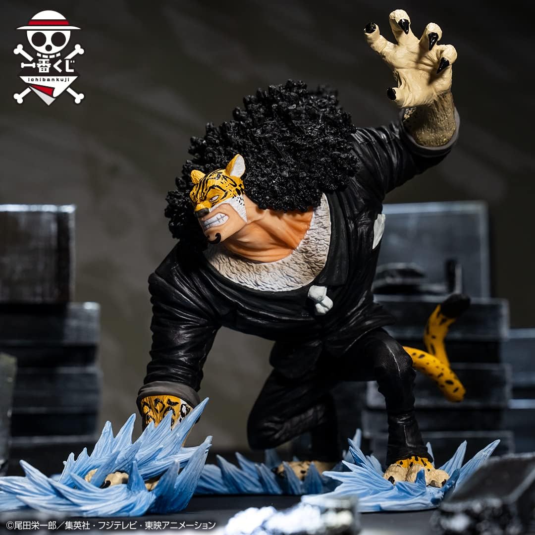 Ichibansho Figure - One Piece - Rob Lucci (Duel Memories), Bandai Spirits Collectible Statue