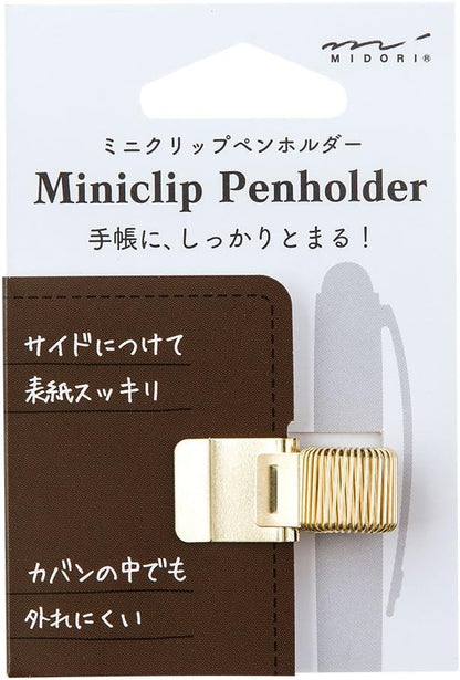 Midori 82219006 ??? Clip Porta Pen, Gold