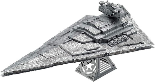 Metal Earth Puzzle 3D Destroyer Imperial Star Wars Metal Jigsaw Puzzles Buildable Model Kits for Adults Challenging Level 6.7 X 9.73 X 7.39 Inches