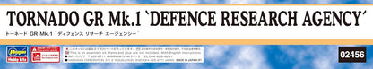 Hasegawa 1/72 Royal Air Force Tornado GR Mk.1 Defense Research Agency Plastic Model 02456
