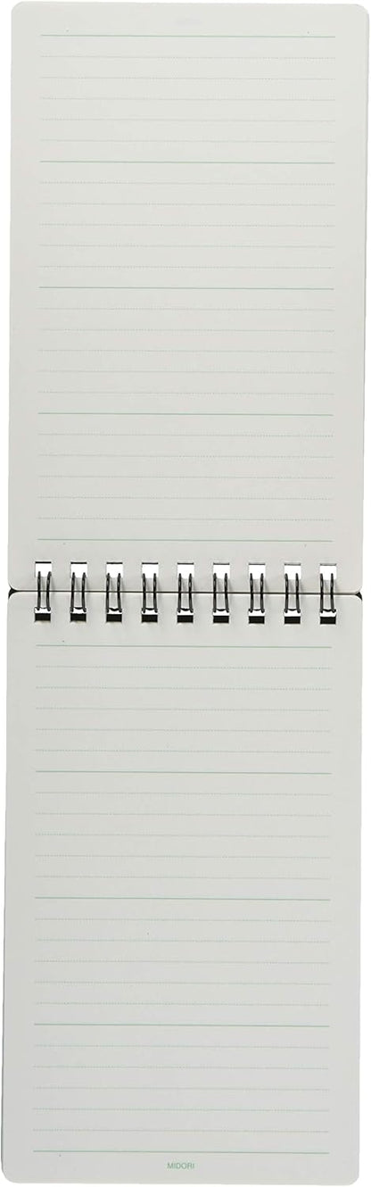 Midori 19003011 Diamond Memo, Large, 0.2 inch (5 mm) Ruled, Black, Set of 10