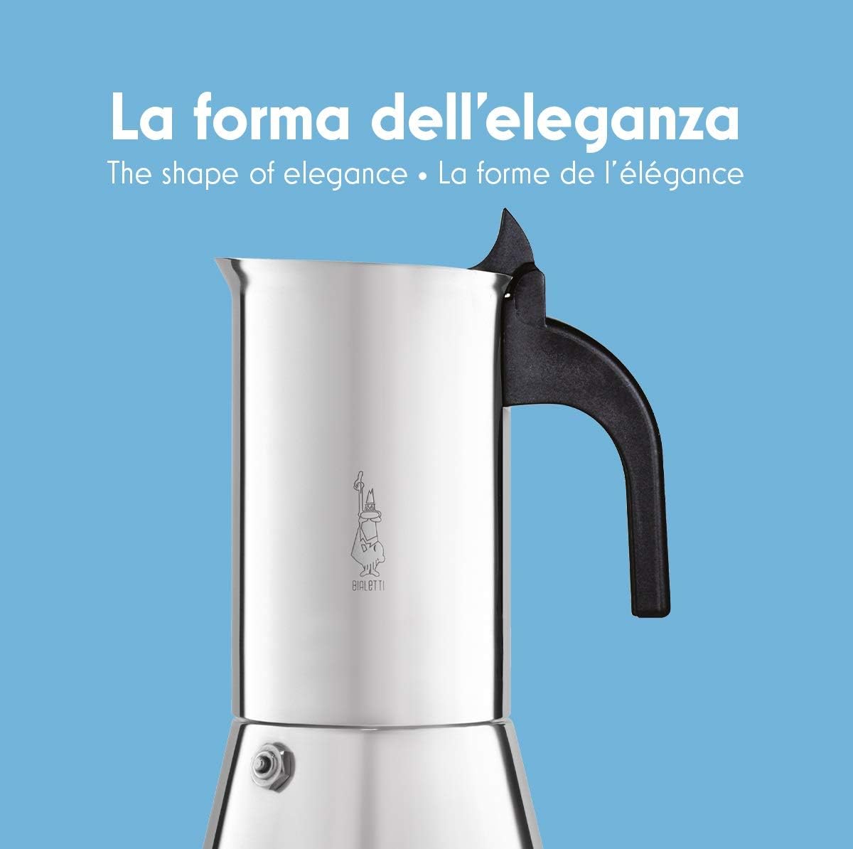 Bialetti Venus 2 Cup Stainless Steel Espresso Maker