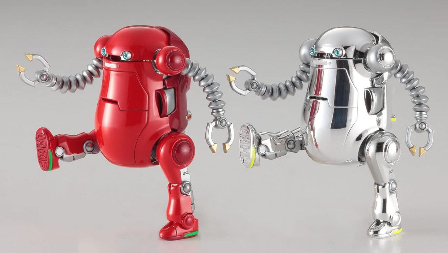 Hasegawa 64801 Creator Works Series Mechatrowego No. 20 Kyushiki Aka & Gin Plastic Model