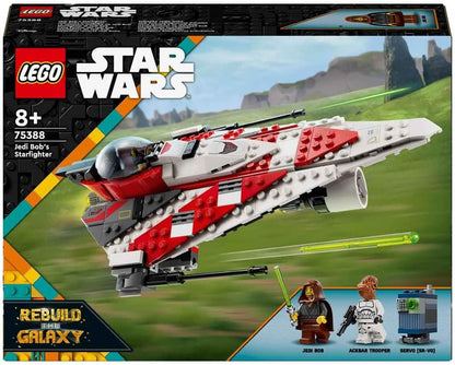 LEGO Star Wars Jedi Bobs Star Hunter Building Toy Star Ship Stones Popular Character Birthday Gift for Boys Girls and All Fans from 8 Years 75388