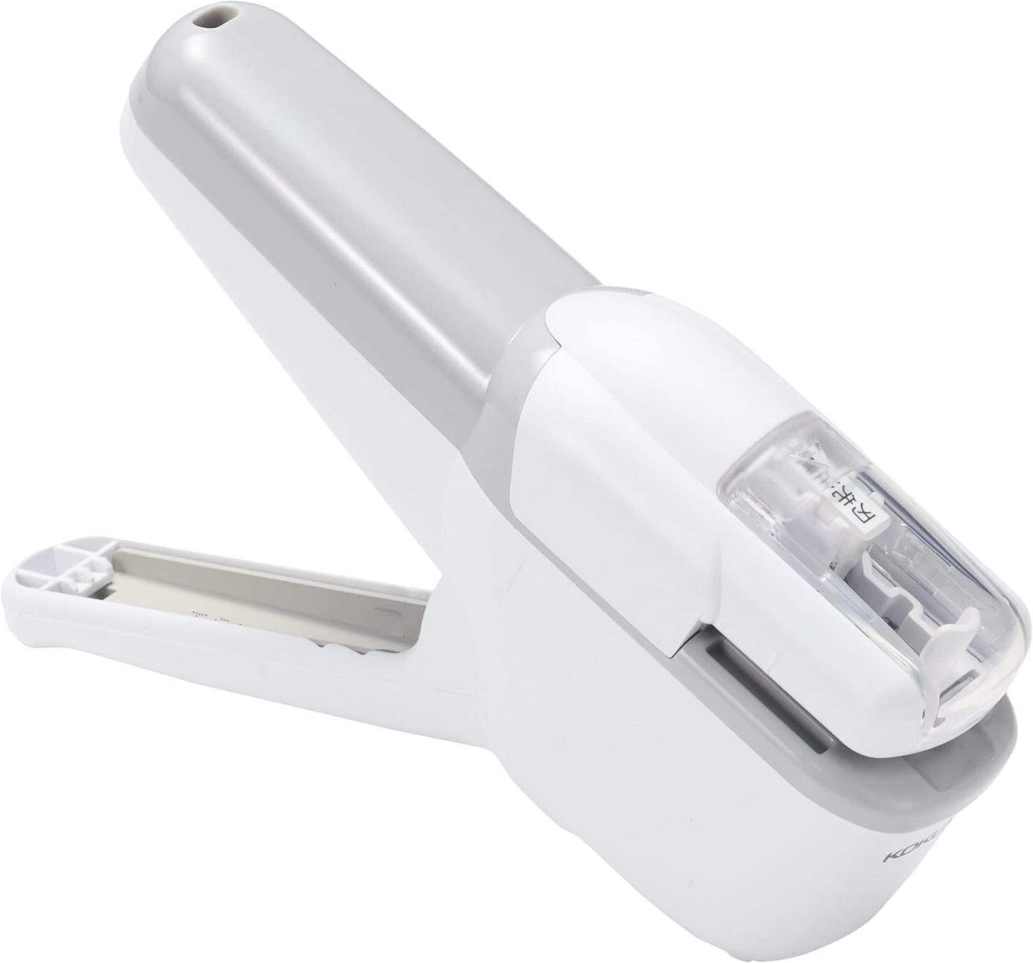 Kokuyo Harinacs Stapleless Stapler, Portable Staple Free Stapler, 10 Sheets Capacity, White, Japan Import (SLN-MSH110W)