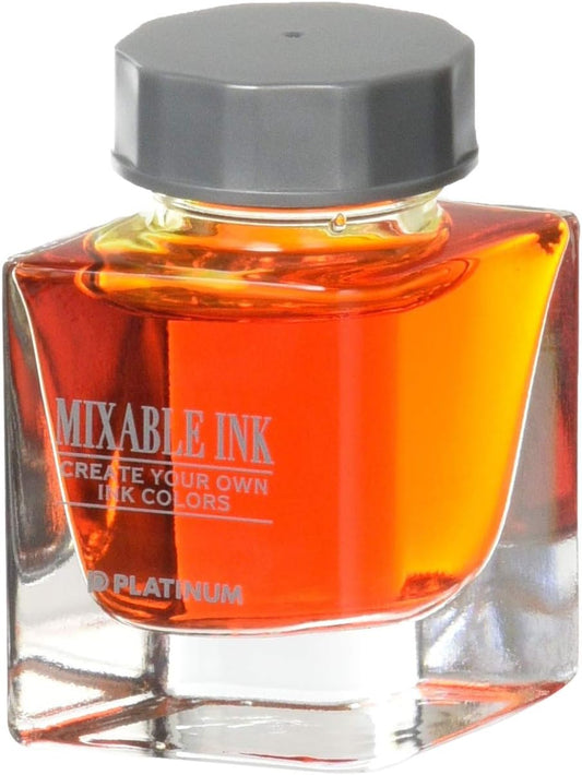 PLATINUM INKM-1000 Mixed Ink Mini Fountain Pen, 30 Sunny Yellow