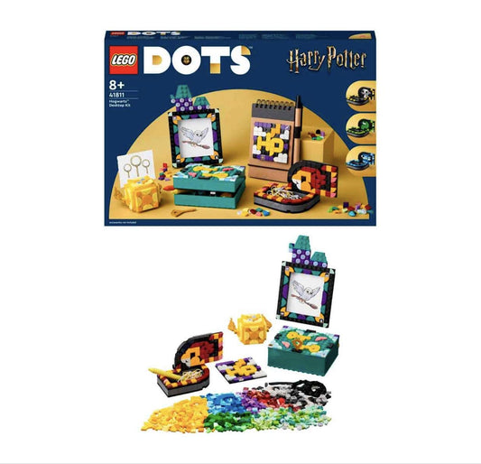 LEGO Dots Hogwarts (TM) Designer Kit 41811 Toy Blocks, Present, Fantasy Gems, Crafts, Boys, Girls, Ages 8 and Up