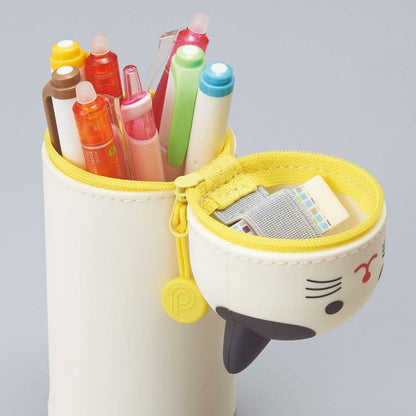Animal design stand pen pencil case Rat Standard A7712-15