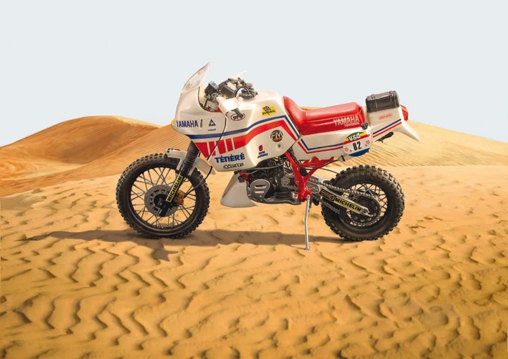 IT4642 1/9 Yamaha Tenerie 1986 Paris Dakar Rally Lally Japanese Instruction Manual Included Plastic Model