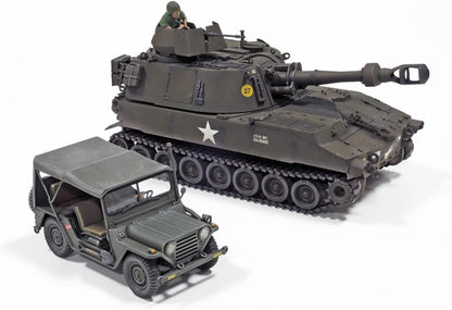 Tamiya 300035334-1:35 US M151A1 Transport Vehicle Vietnam, Green