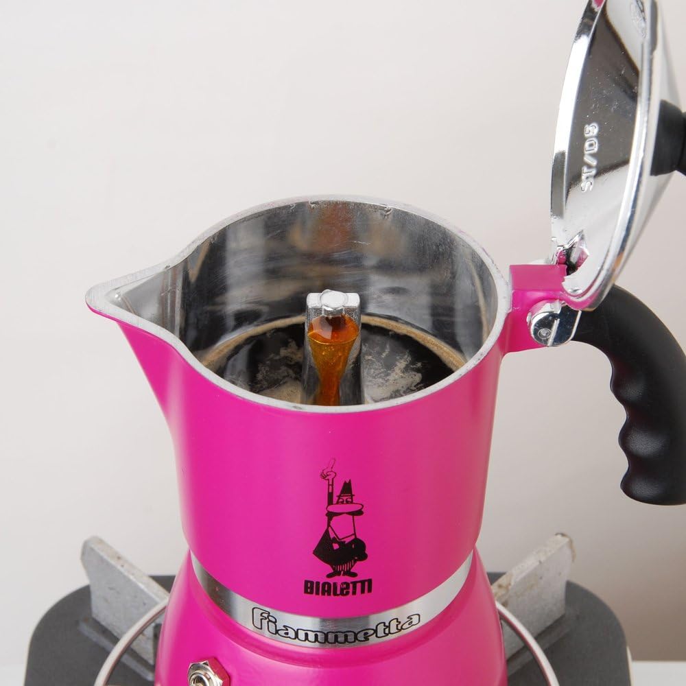 Bialetti Fiammetta Espresso Maker for 3 Cups Aluminium Violet