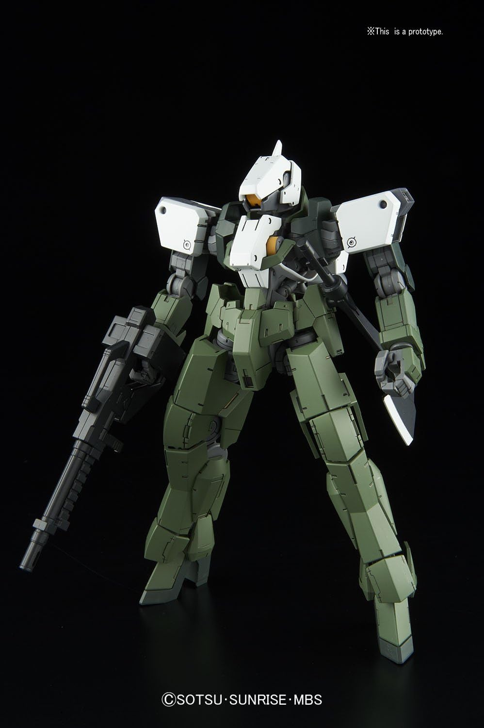 BANDAI Hobby 1/100 Graze Custom Gundam Iron Blooded Orphans Model Kit