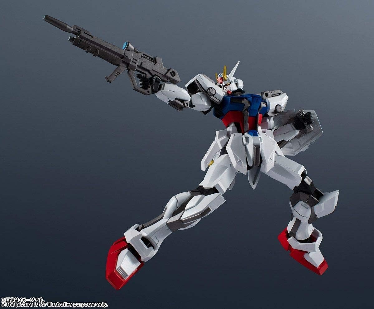 TAMASHII NATIONS - Mobile Suit Gundam Seed - GAT-X105 Strike Gundam, Bandai Spirits Gundam Universe Action Figure
