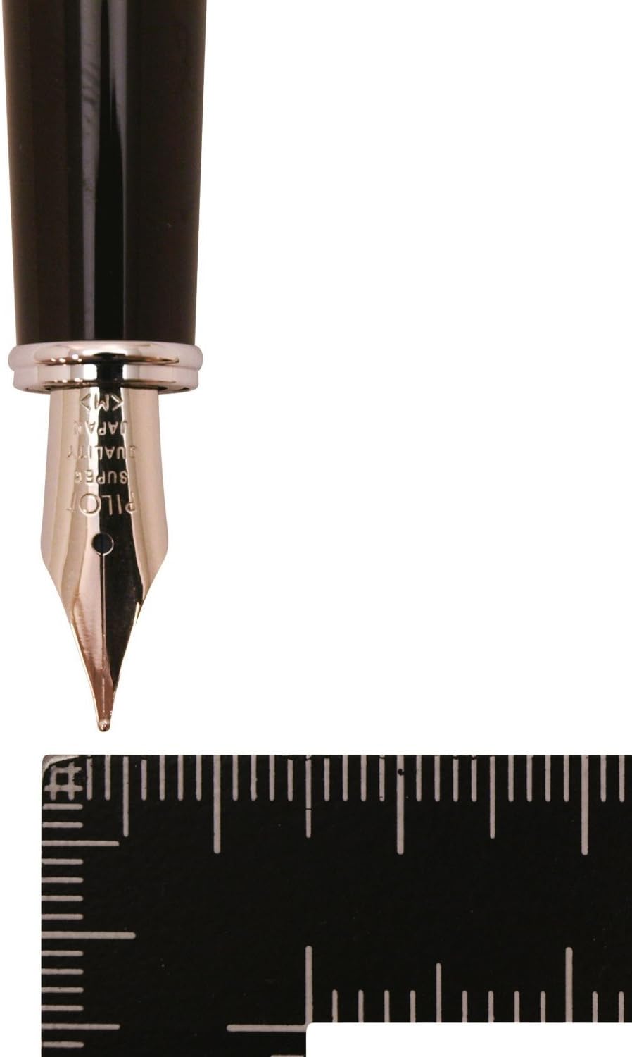 PILOT Prera Medium-Nib Fountain Pen, Brown Body (FPR-3SR-BN-M) side view