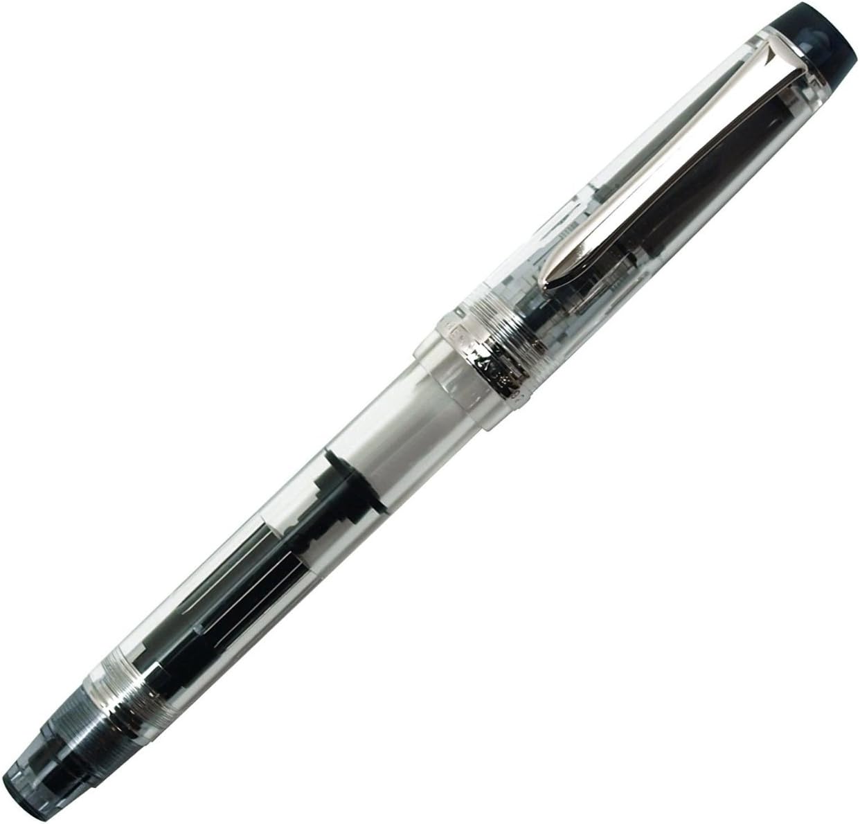 PILOT Fountain Pen Custom Heritage 92, Clear Body, FM-Nib (FKVH-15SRS-NC-FM), alternate view