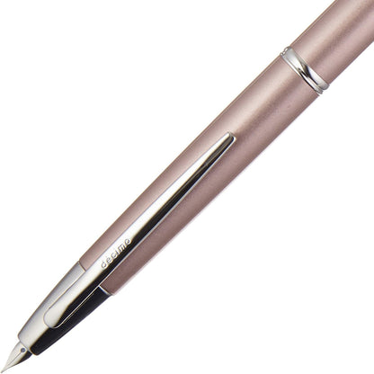 PILOT Fountain Pen Capless Decimo, Champaign Pink Body, F-Nib