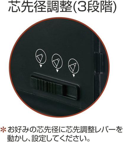 Plus battery-operated pencil sharpener Green 84-030