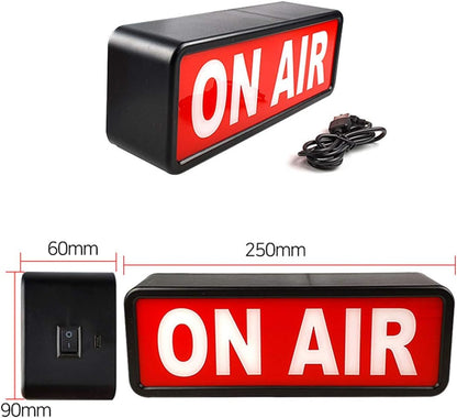 QMic ON AIR Light On Air Sign Lamp On Air Signage Interior