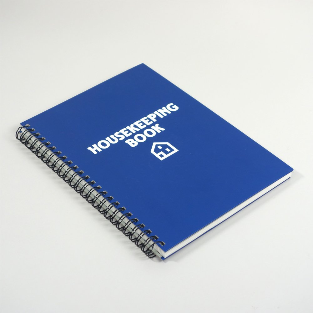 Flip Kokuyo household accounts twin ring with two pieces of blue A5 64 sheets of clear pocket [Sui-T200B] (japan import)
