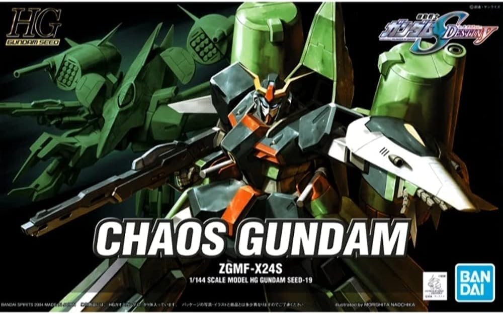 HG 1/144 Chaos Gundam Plastic Model