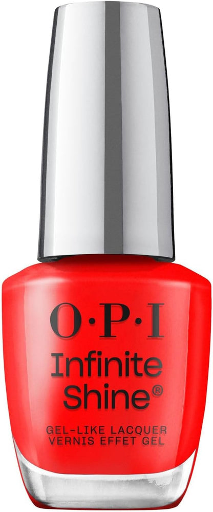 OPI Quick-drying nail polish long-lasting color gel-like glossy red 15mL (Infinite Shine ISLN25-) Gift Present [