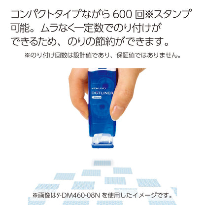 Kokuyo Dotliner Stamp Tape, TA-DM460-08