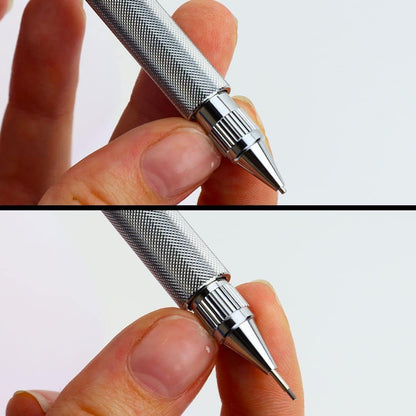 Platinum MSDA-1500A#9-P Professional Use 171 Fountain Pen, 0.3 mm, Silver, Case Included, detail image