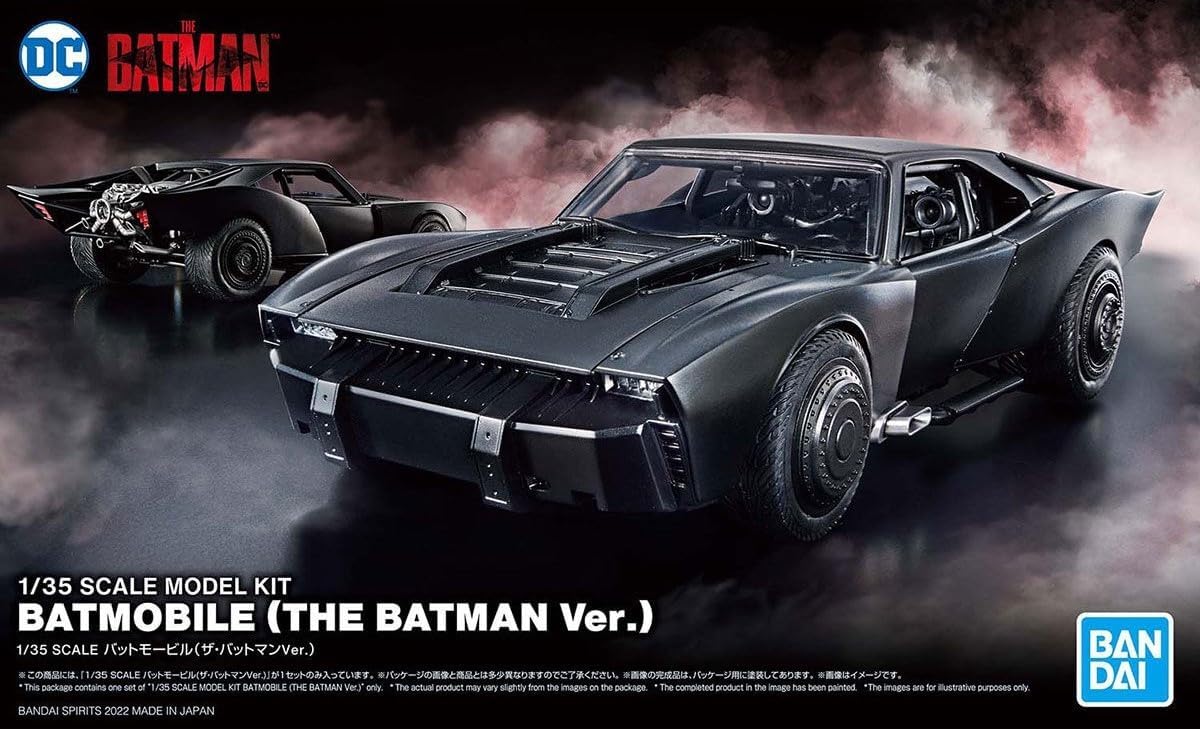 Bandai Hobby - Batman - Batmobile, Bandai Spirits 1/35 Scale Model Kit