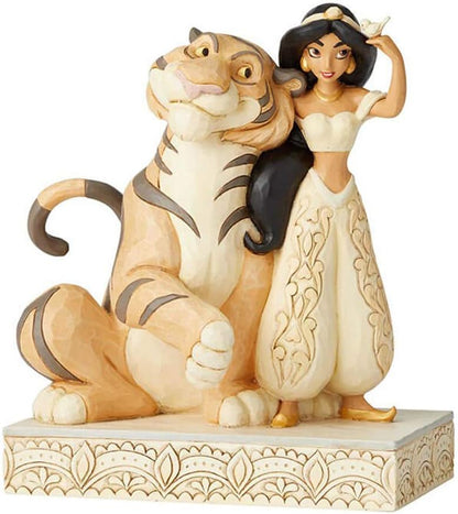 Enesco Disney Traditions by Jim Shore White Woodland Aladdin Jasmine Figurine, 7.5 Inch, Multicolor
