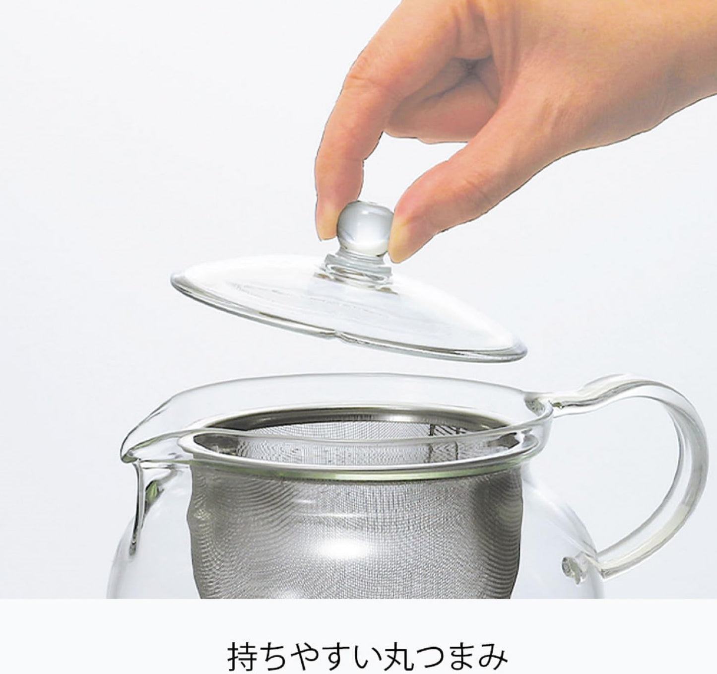 Hario ChaCha Kyusu "Maru" Tea Pot, 300ml