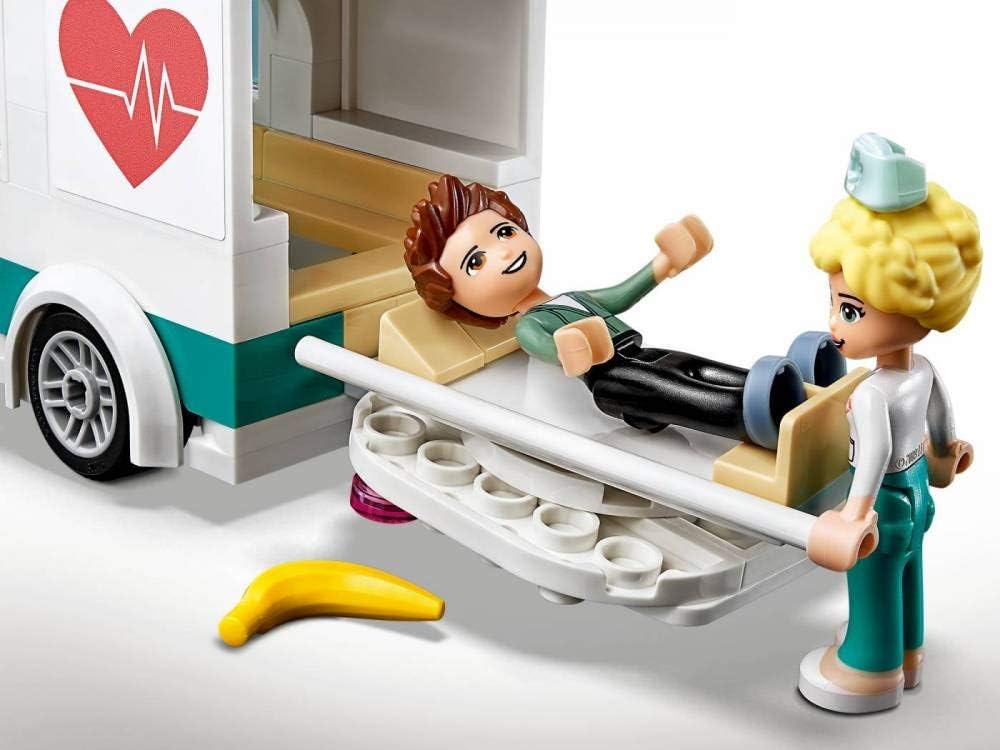 LEGO 41394 Friends Heartlake City Hospital Playset with Emma and 2 Other Mini Dolls, for Girls and Boys 6