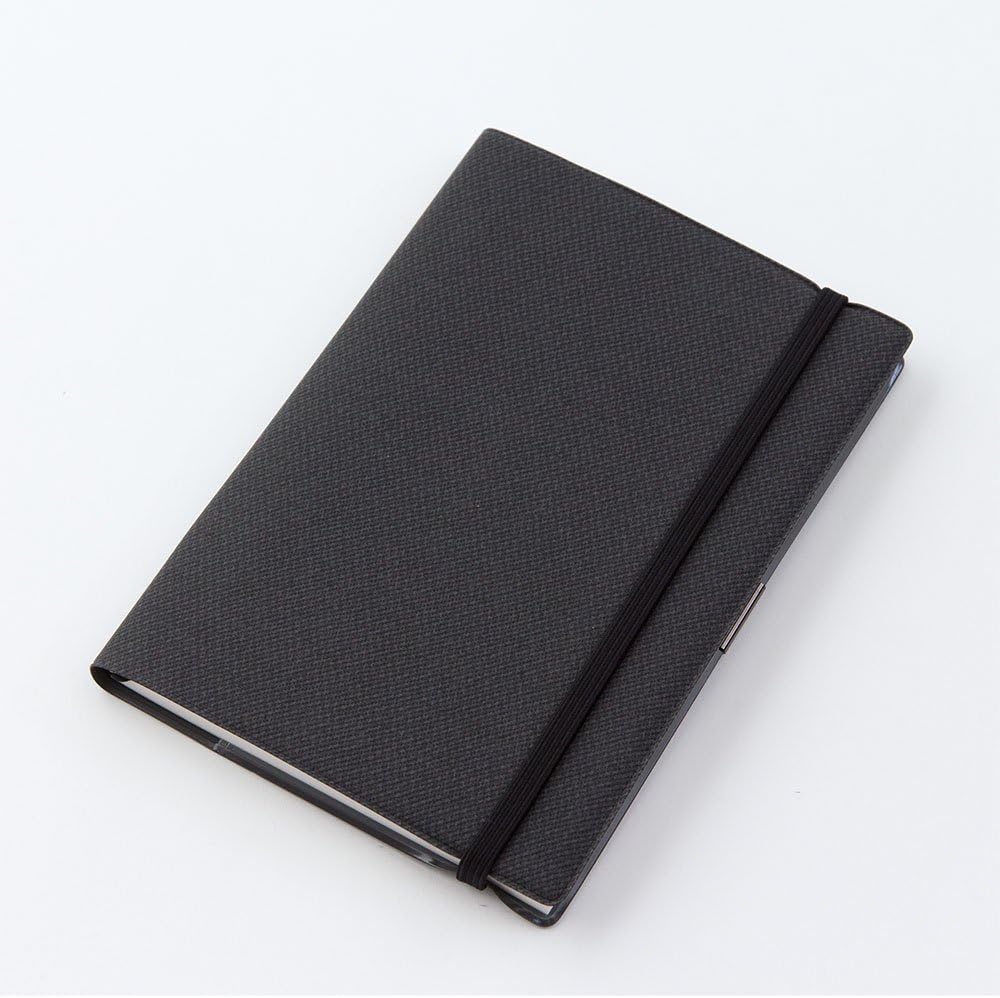 Designphil Clip Band for B6 Notebook, Black, 176mm x 176mm, 1pc