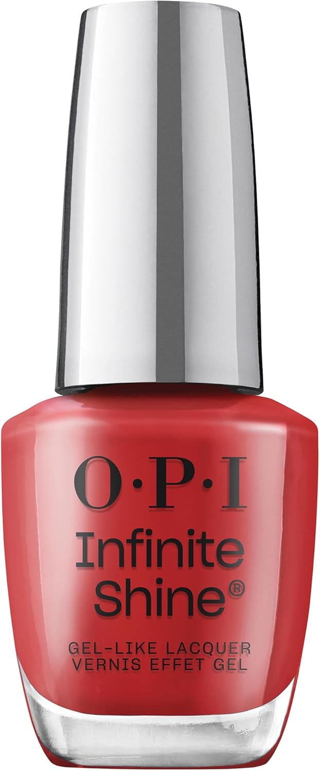 OPI Quick-drying nail polish long-lasting color gel-like glossy red 15mL (Infinite Shine ISLN25-) Gift Present [
