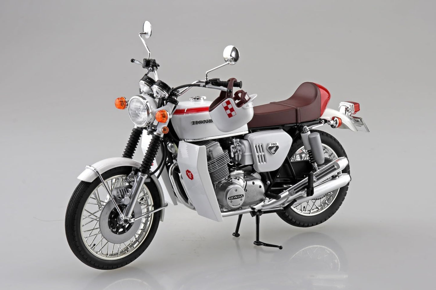 Aoshima Wild-7 Hiba CB750FOURK0 1:12 Scale Model Kit