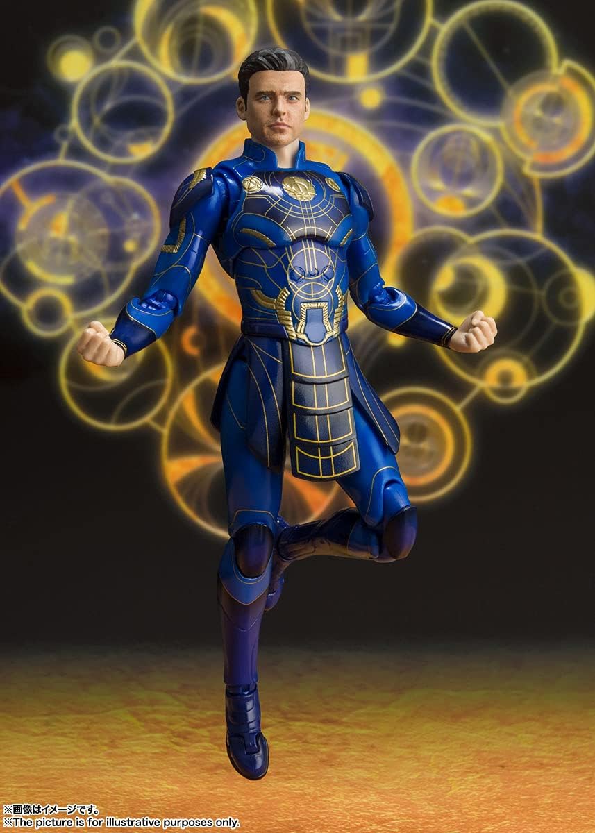 Bandai Spirits S.H. Figuarts Marvel Eternal Ecaris, Approx. 5.9 inches (150 mm), PVC & ABS Painted Action Figure