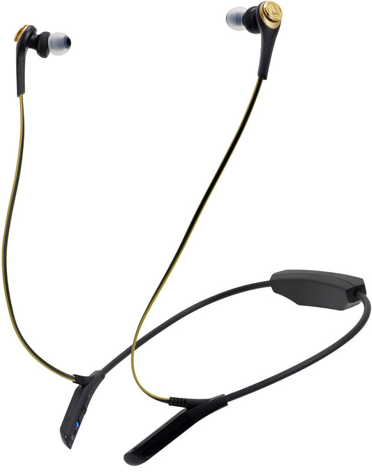 audio-technica Ver.4.1 corresponding Bluetooth wireless stereo headset SOLID BASS ATH-CKS550BT-BGD (Black Gold)