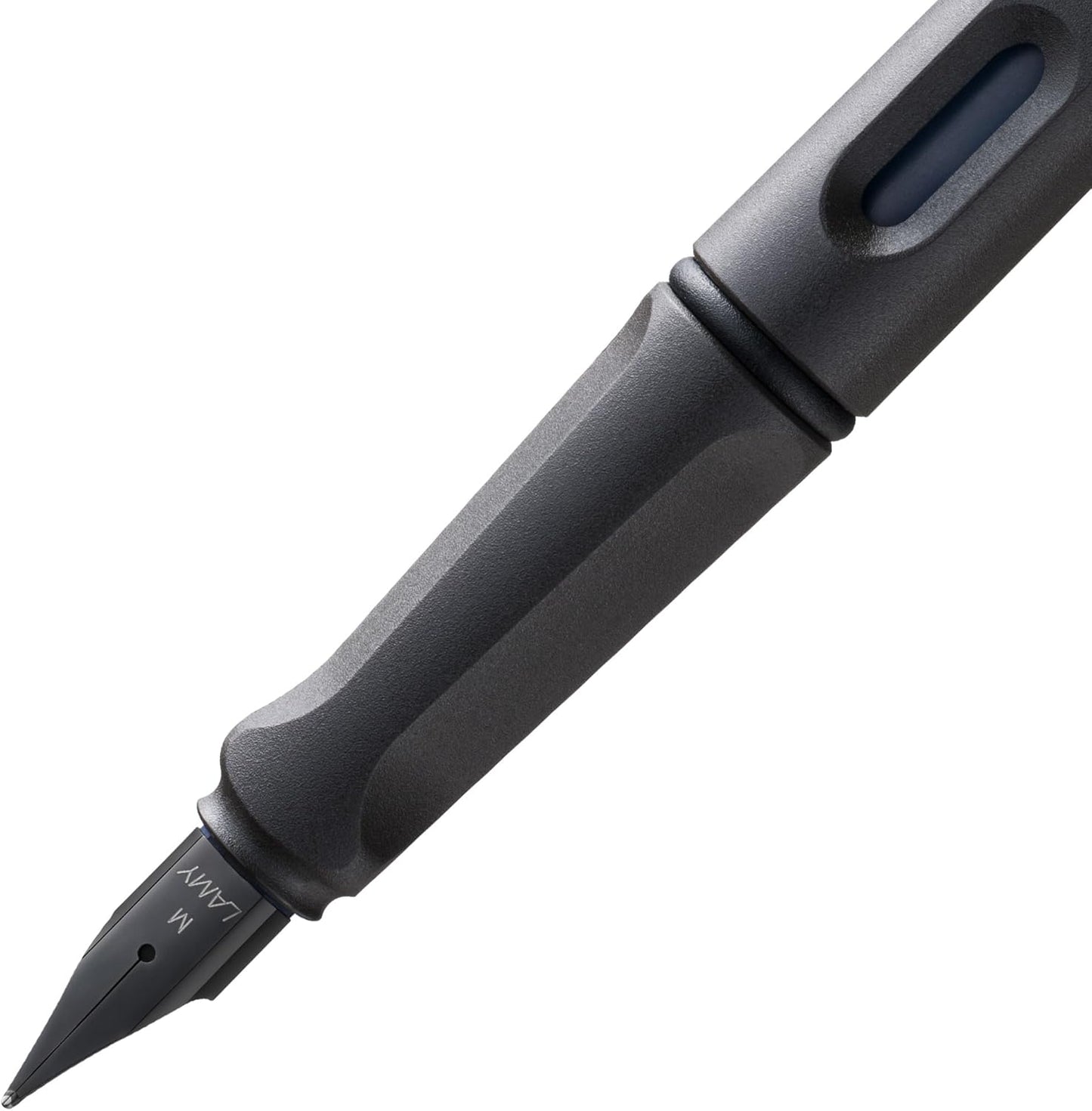 Lamy Safari Fountain Pen Charcoal Ex-Fine, L17EF, detail image