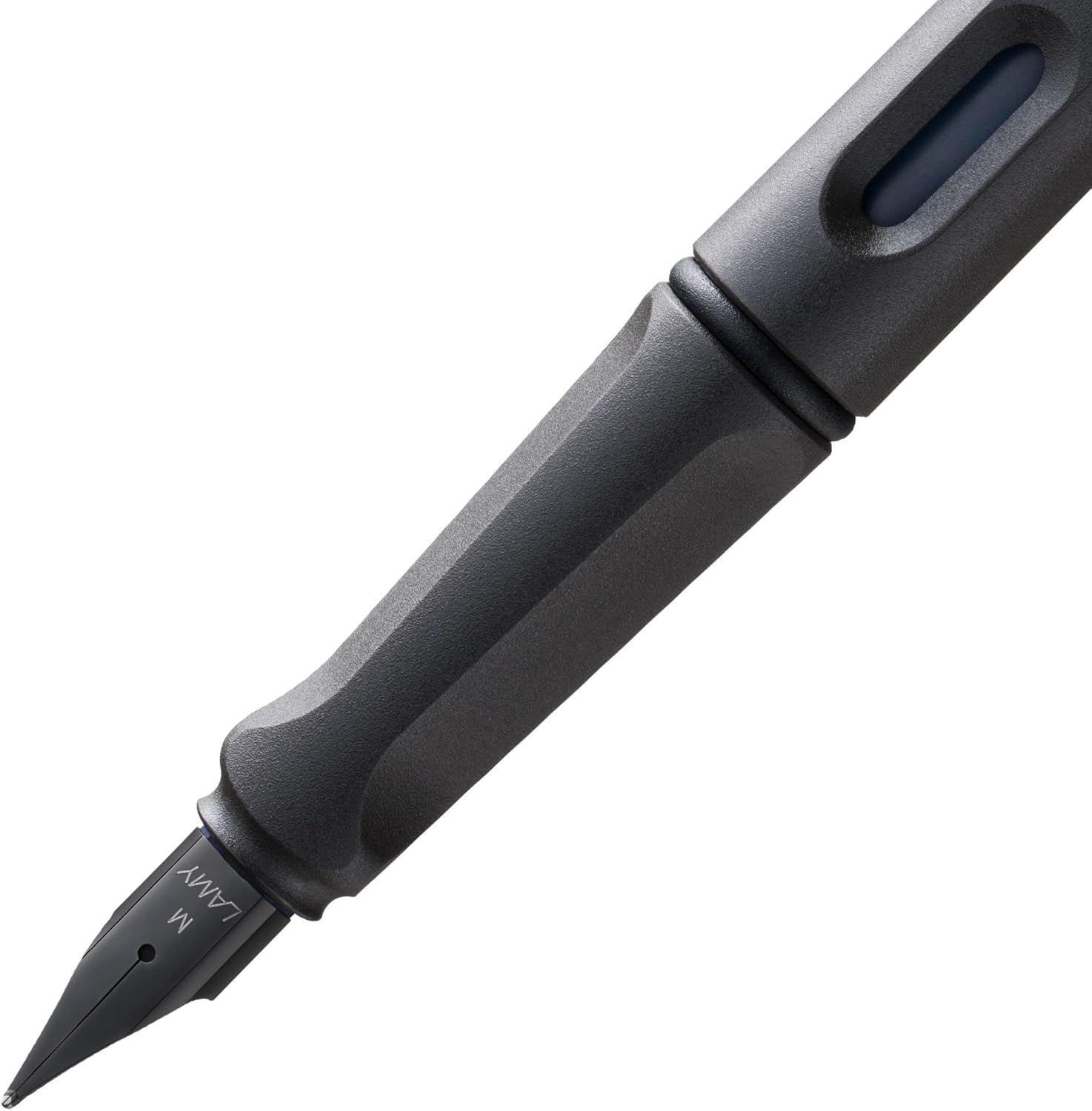Lamy Safari Fountain Pen Charcoal Ex-Fine, L17EF, detail image