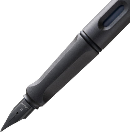Lamy Safari Fountain Pen Charcoal Ex-Fine, L17EF, detail image