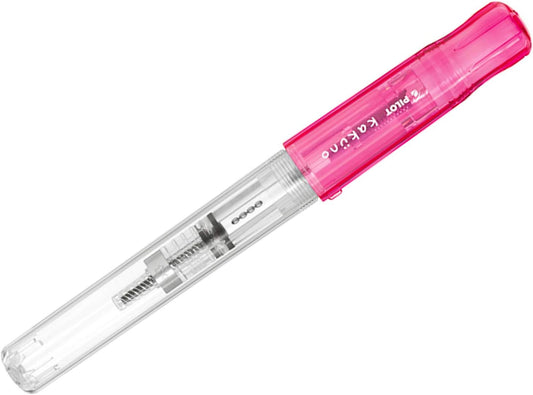 PILOT Fountain Pen, Kakuno Limited, Transparent Pink, F (Fine Point), main image