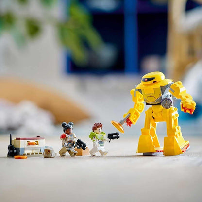 LEGO 76830 Disney and Pixar's Lightyear Zyclops Chase Space Robot Building Toy for Kids Ages 4+ with Mech Figure and Buzz Figure