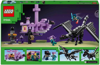 LEGO 21264 Minecraft Der Enderdrache und das Endschiff