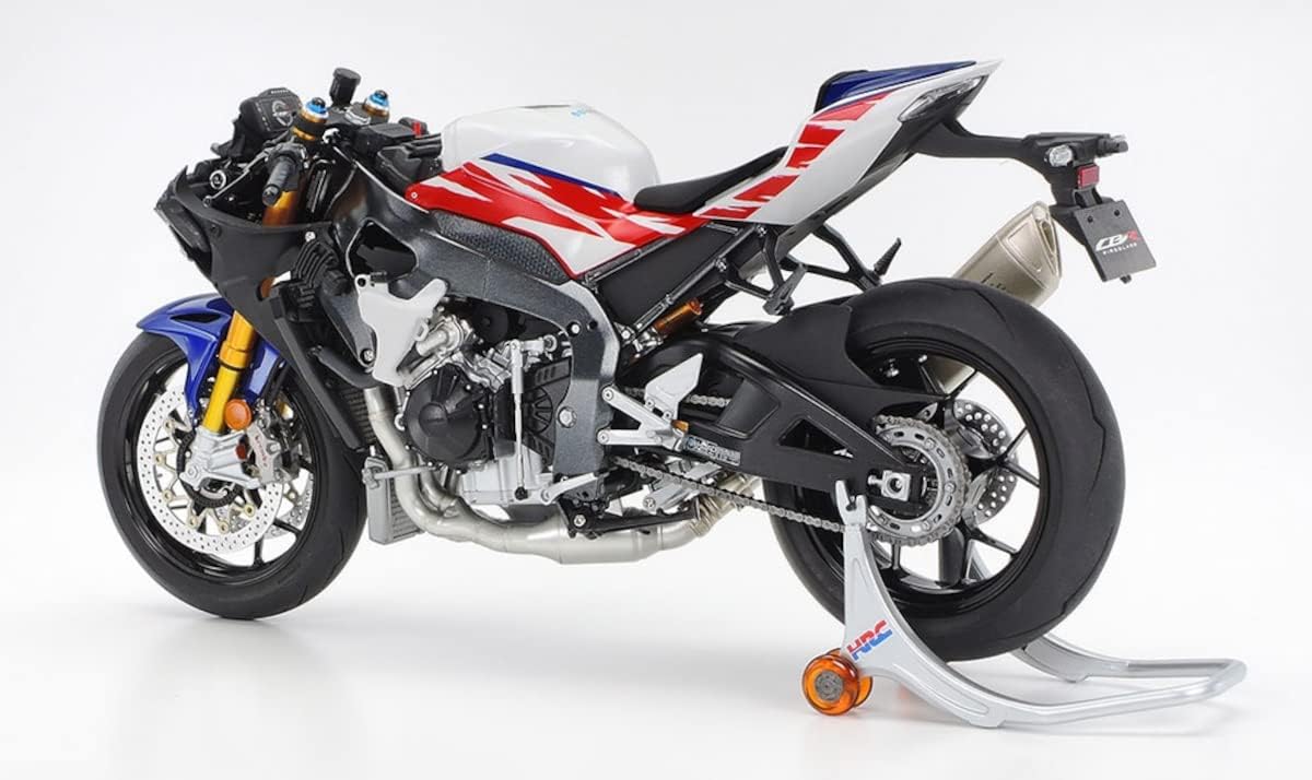 Tamiya 14141 1:12 Honda CBR 1000RR-R Fireblade SP 30th - Faithful Replica Plastic Kit, Crafts, Model Kit, Assembly, Unpainted, Multi-Coloured