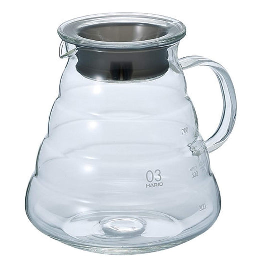 Hario V60 "Clear" Glass Range Server, 800ml