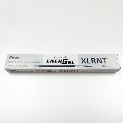 Pentel EnerGel Eye Plus XLRNT5-B Customized Pen Refill, 0.5, Red, 10 Pieces
