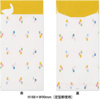 Midori 20566006 Envelope Rasse Duck Pattern