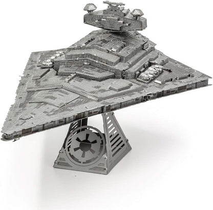 Metal Earth Puzzle 3D Destroyer Imperial Star Wars Metal Jigsaw Puzzles Buildable Model Kits for Adults Challenging Level 6.7 X 9.73 X 7.39 Inches